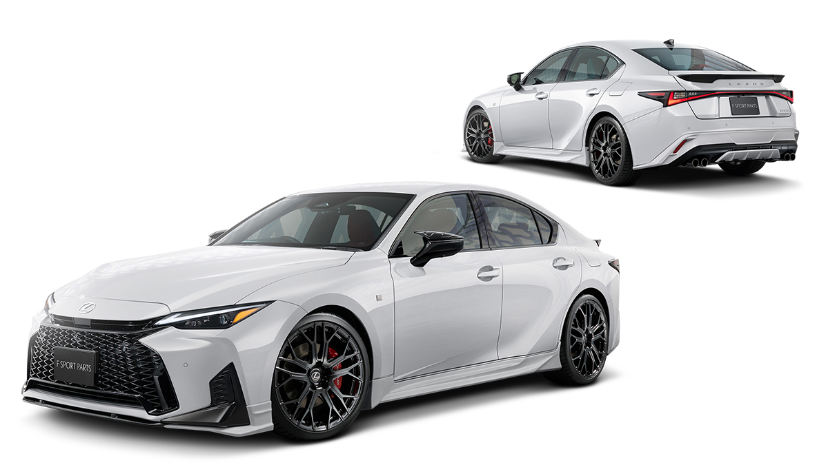 新型 LEXUS IS“F SPORT PARTS(TRD)
