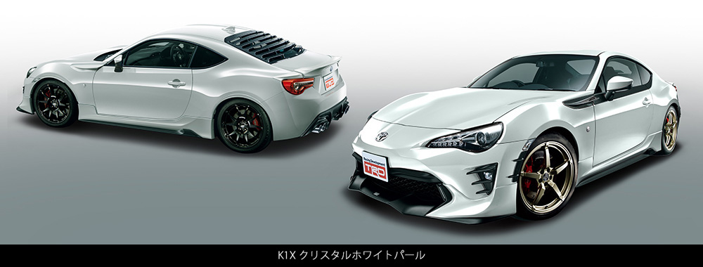 86 前期 TRD トランクスポイラー  リアサイドスポイラー セット エアロ