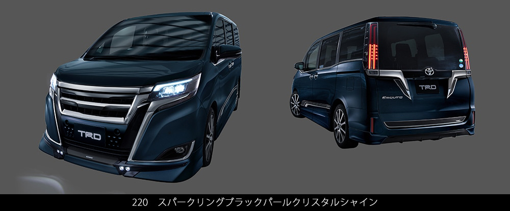 エスクァイアＴＲＤのグリルセンサー有り エスクァイア80系前期用フロントグリル TRDエアロ｜ESQUIRE