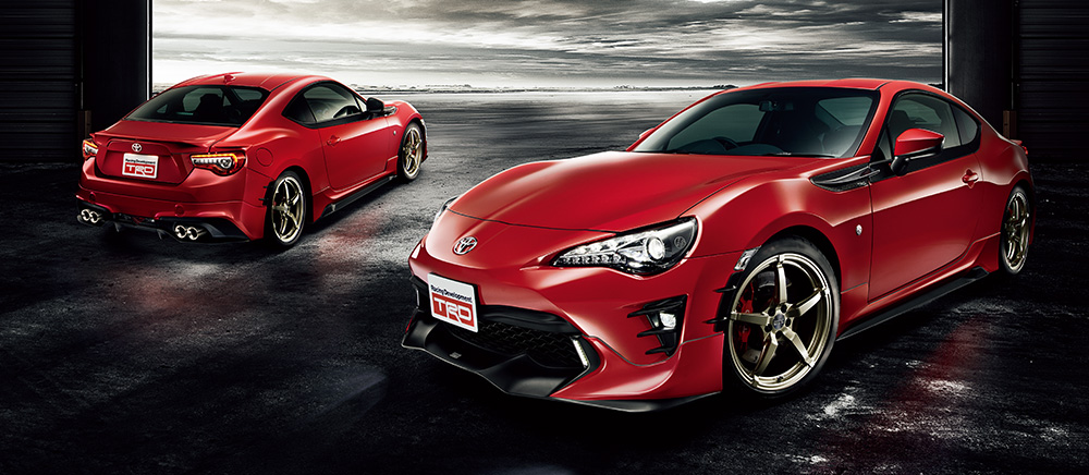 TRD新商品案内 | 新型TOYOTA８６用 TRDパーツ発売のご案内